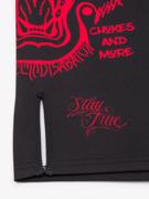 MANTO miko FIGHT SHORTS-black